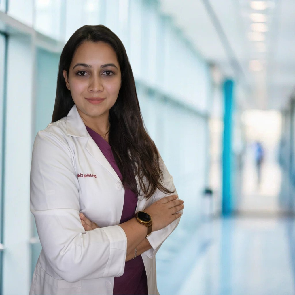 Dr Neha Chandrakar, ophthalmologist