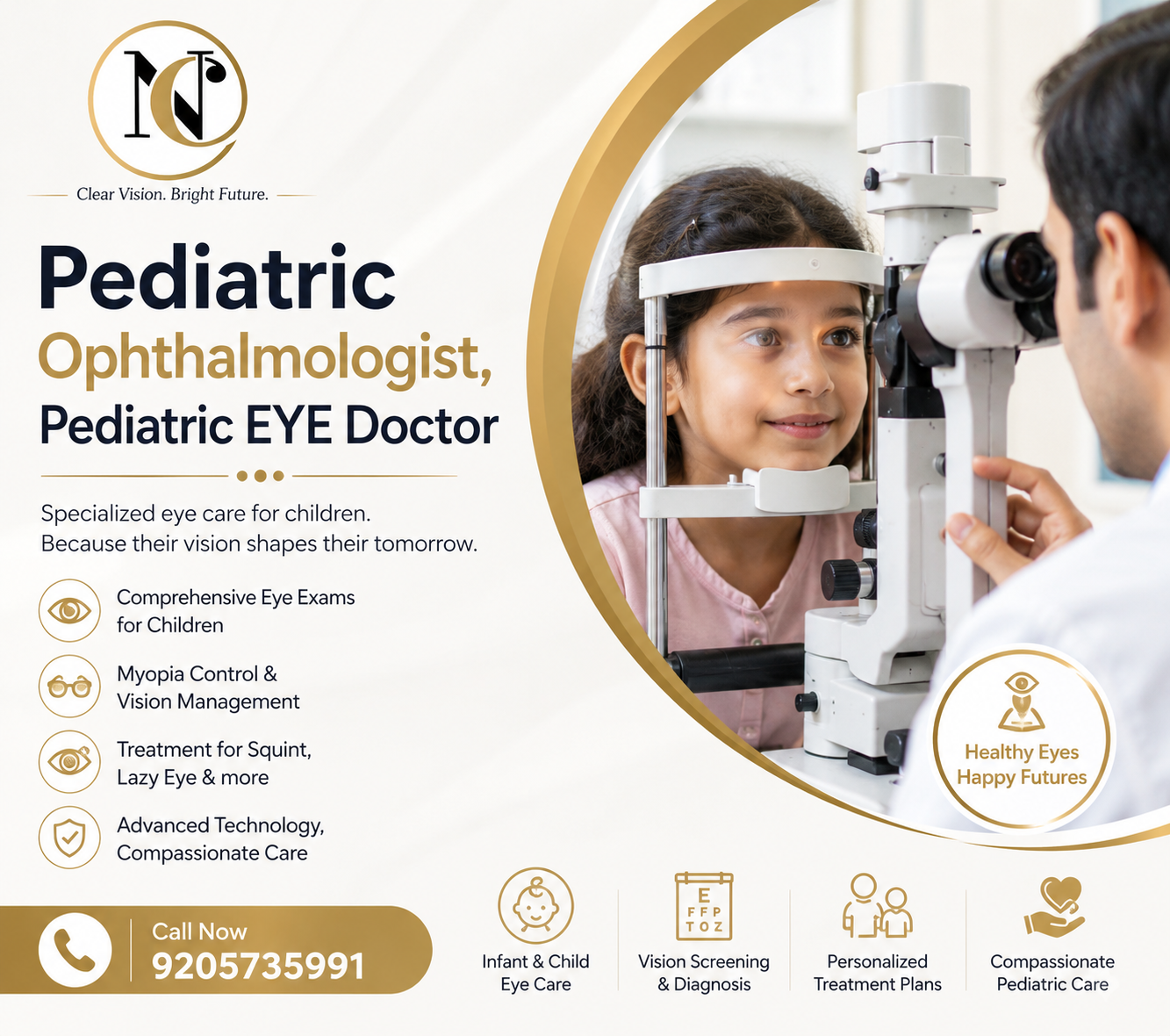 Pediatric Ophthalmologist in Delhi &mdash; Children's Eye Care with Dr. Neha Chandrakar process